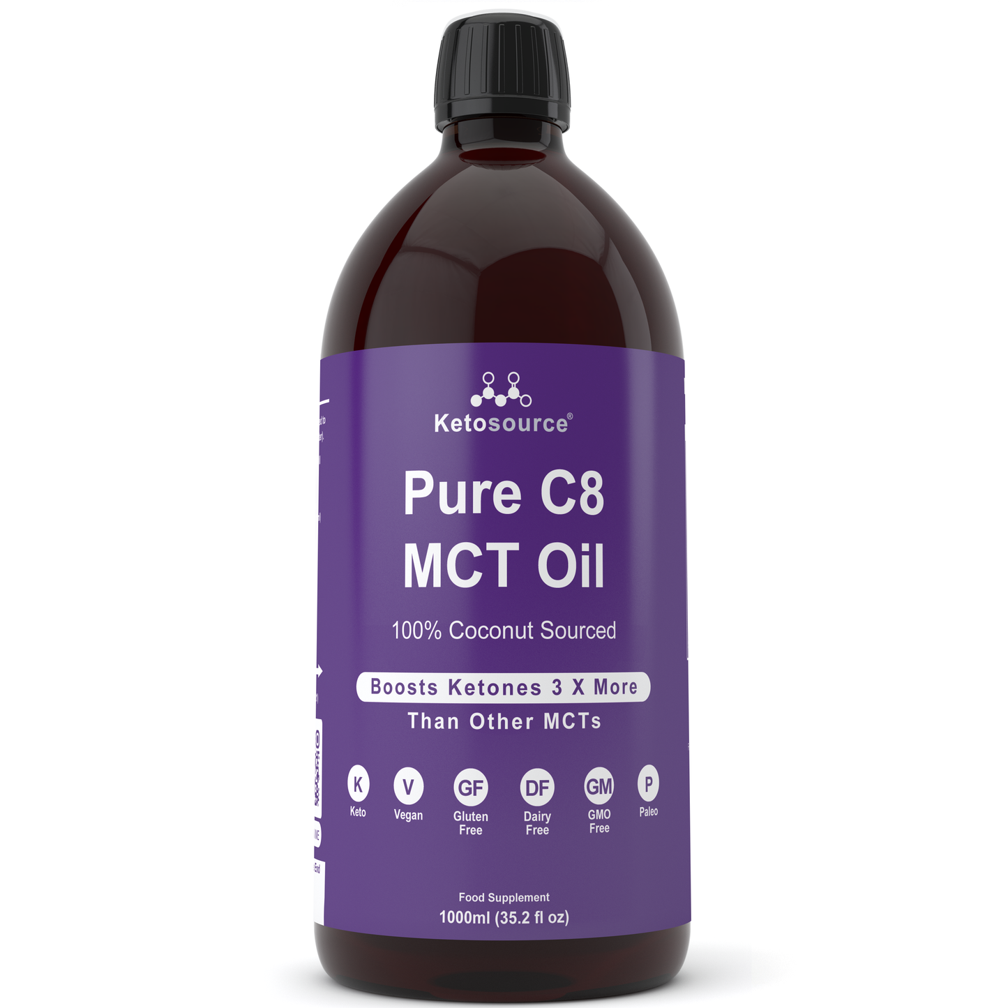 Ketosource Pure C8 MCT Oil