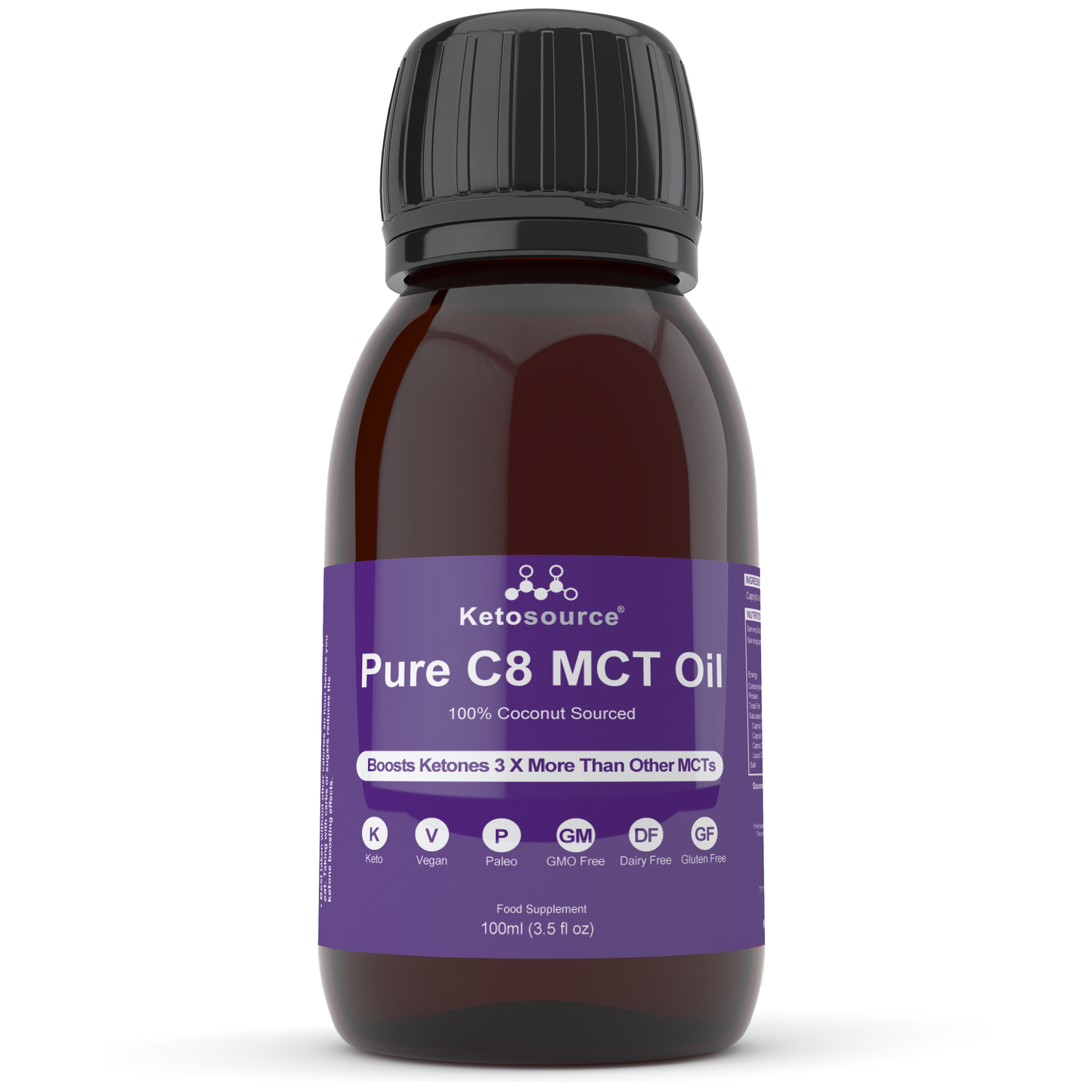 Ketosource Pure C8 MCT Oil