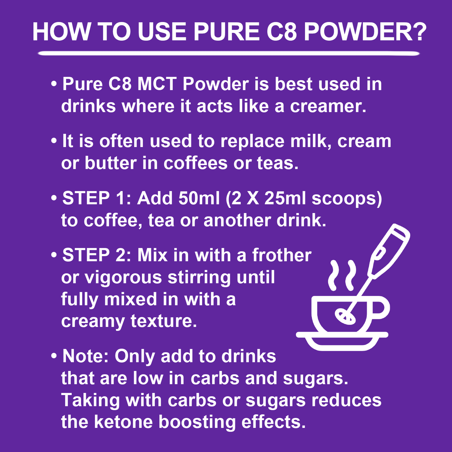 Pure C8 MCT Powder 4.0